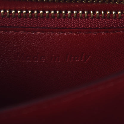 Celine Smooth Calfskin Small Classic Box Flap Bag Red 6 of 11