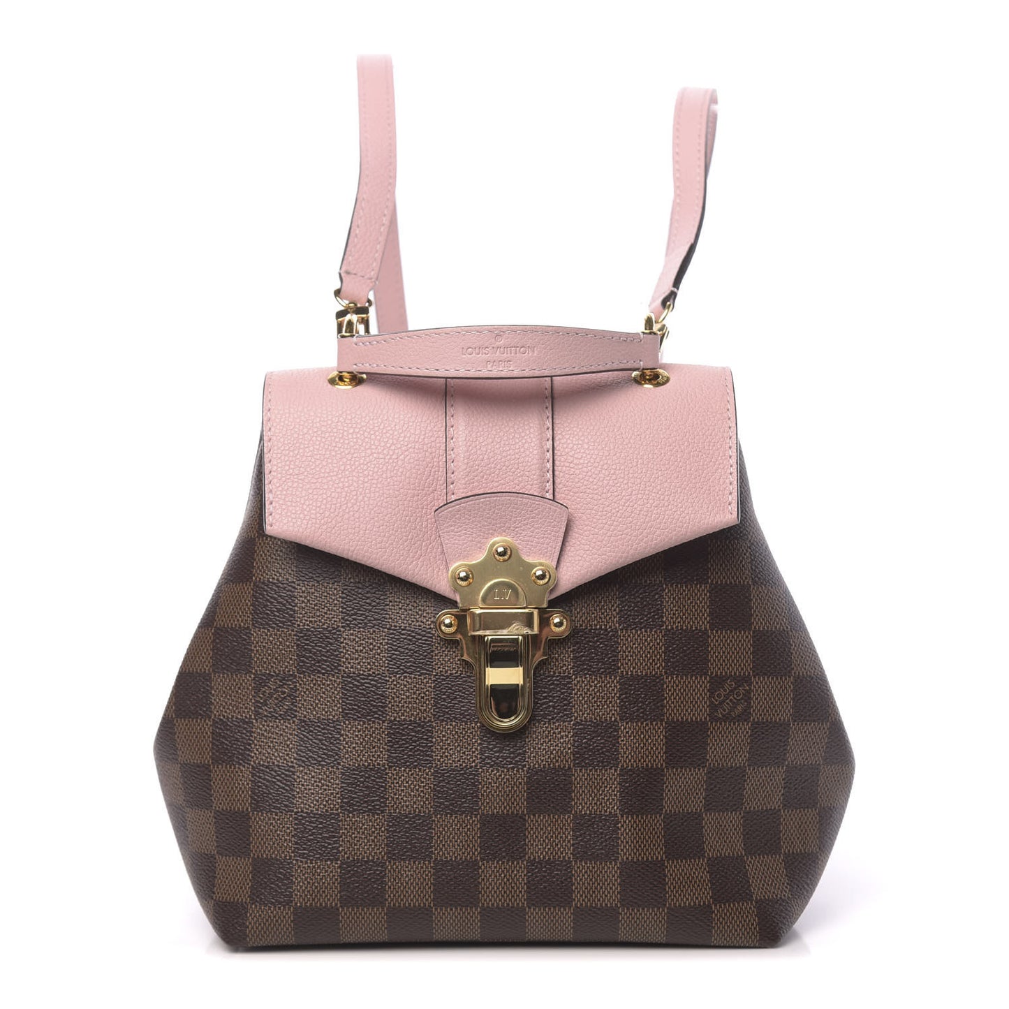 Damier Ebene Clapton Backpack Magnolia