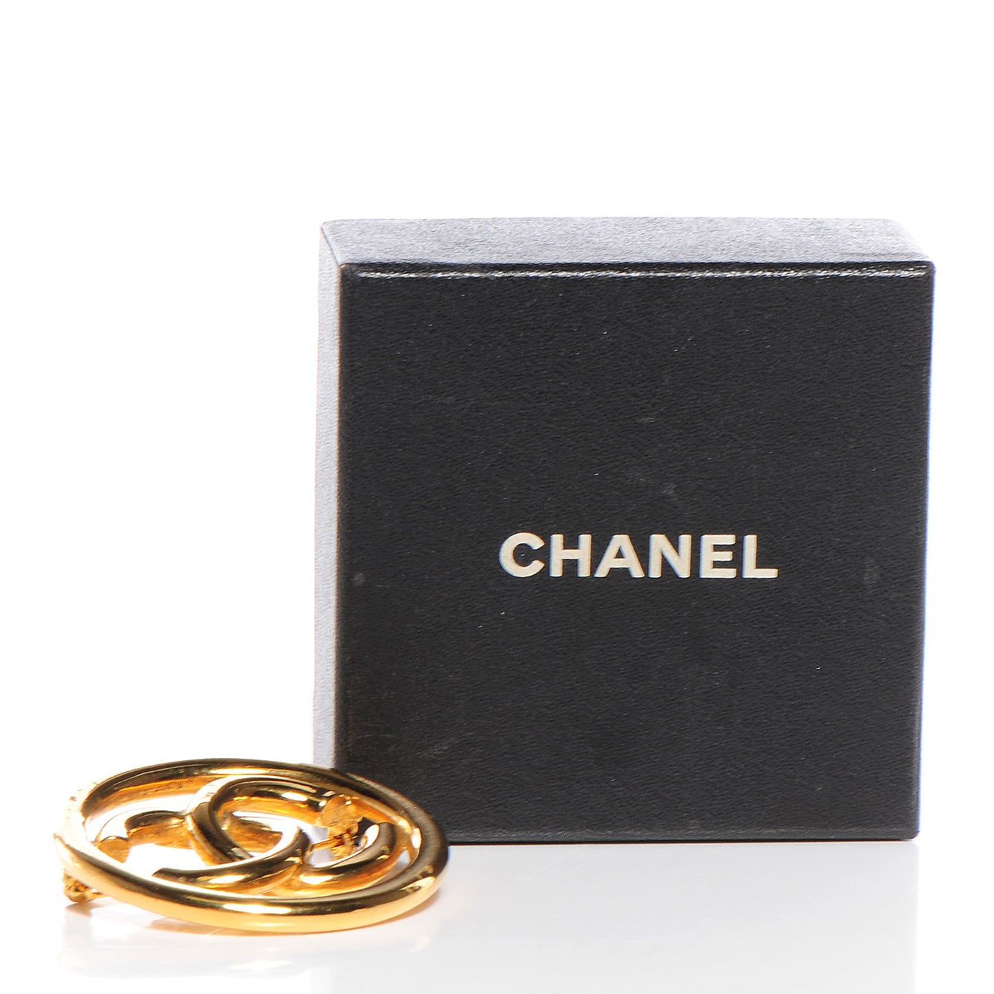 CC Brooch Pin Gold