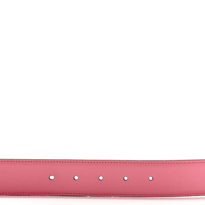 Gucci Moon Calfskin Interlocking G 37mm Belt 95 38 Glossy Pink 3 of 10