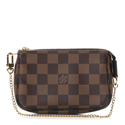 Louis Vuitton Damier Ebene Mini Pochette Accessories 1 of 7