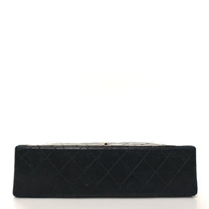 Chanel Lambskin Quilted Medium Double Flap Black 10 of 13