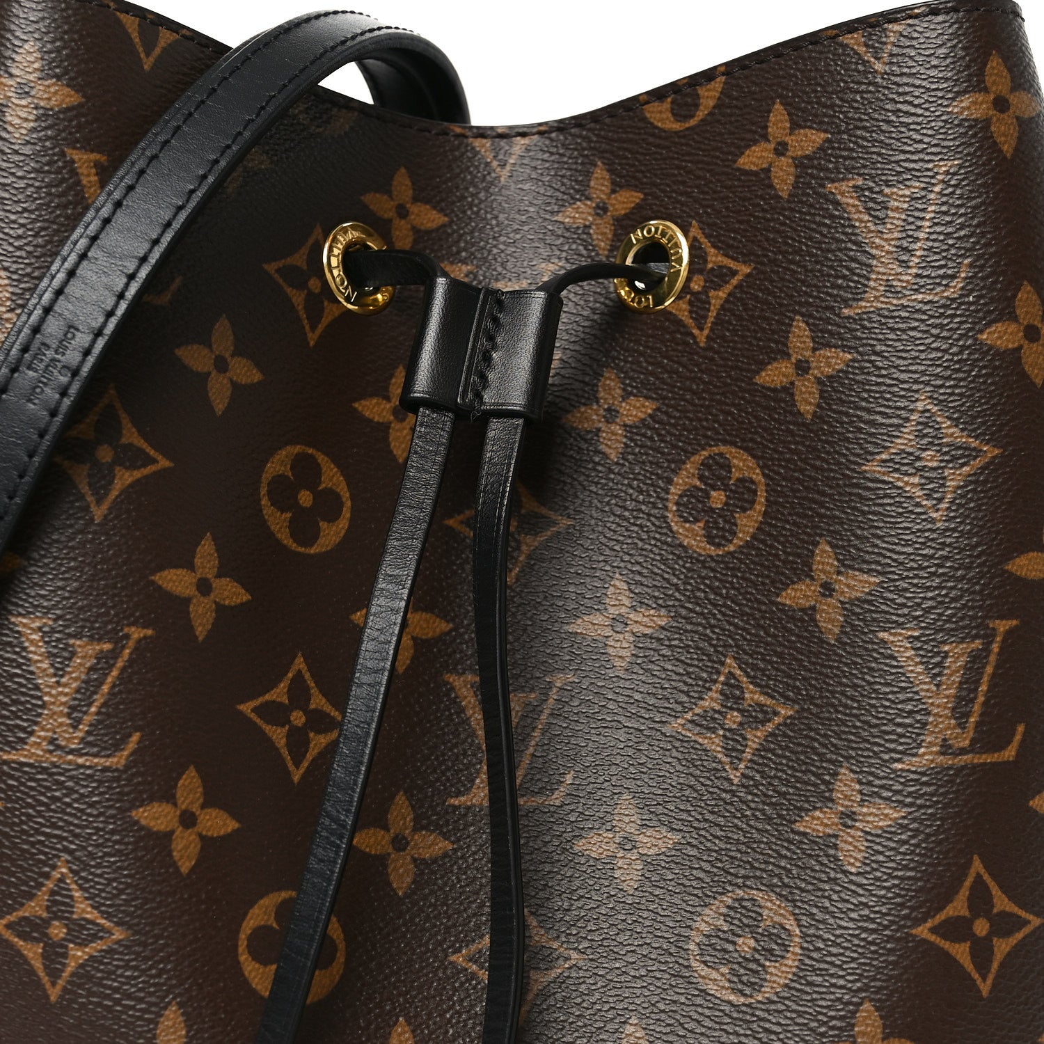 Louis Vuitton Monogram Neonoe MM Black 6 of 8