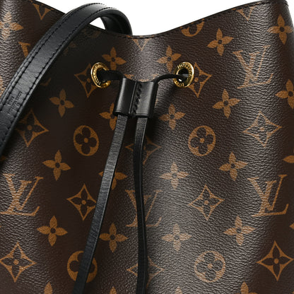 Louis Vuitton Monogram Neonoe MM Black 6 of 8