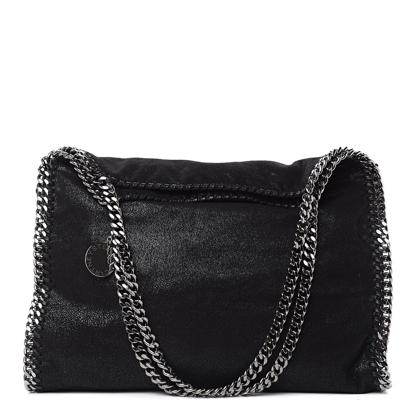 Shaggy Deer Small Falabella Tote Black