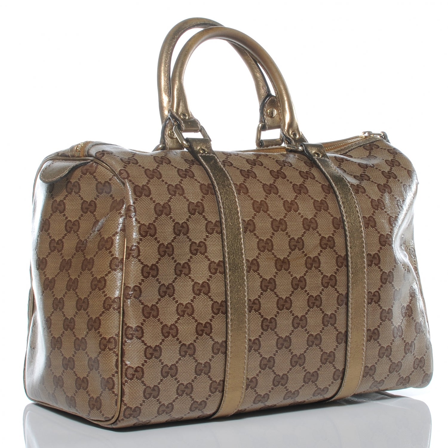 Gucci Crystal Monogram Joy Medium Boston 3 of 8
