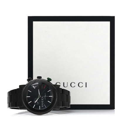 Gucci PVD Stainless Steel 44mm 101M G-Chrono Quartz Watch Black 5 of 5