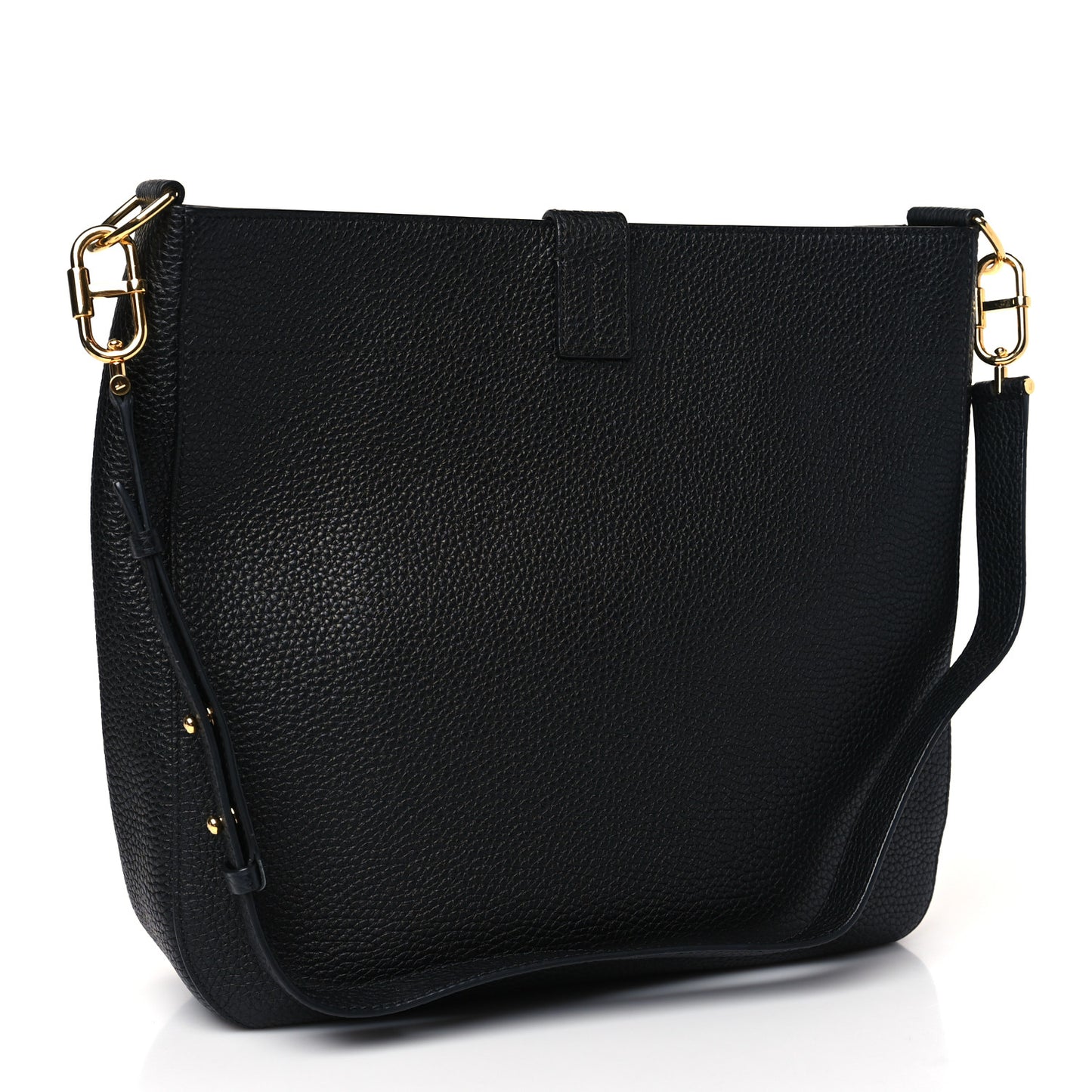 Calfskin Tara Hobo Black