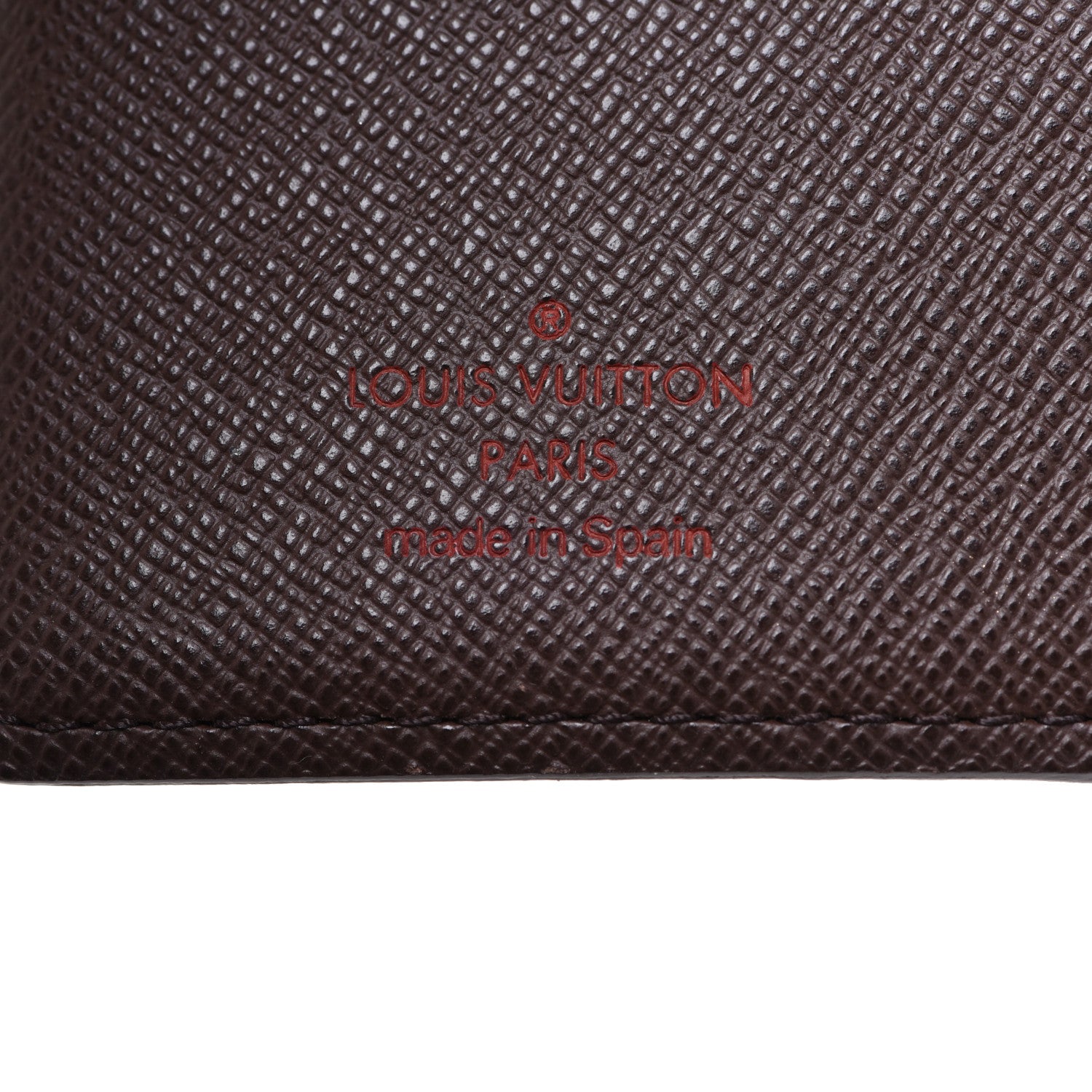Louis Vuitton Damier Ebene Small Ring Agenda Cover 6 of 7