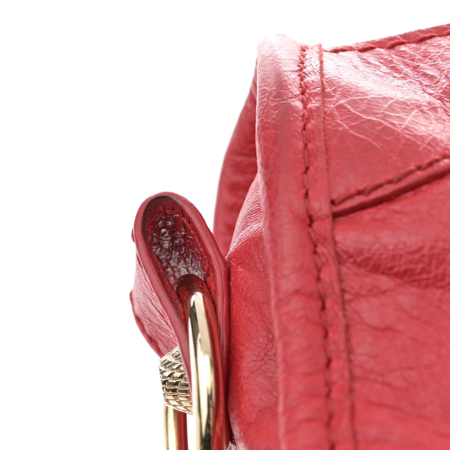 Balenciaga Agneau Giant 12 Gold Hardware S City Rouge Cardinal 12 of 14