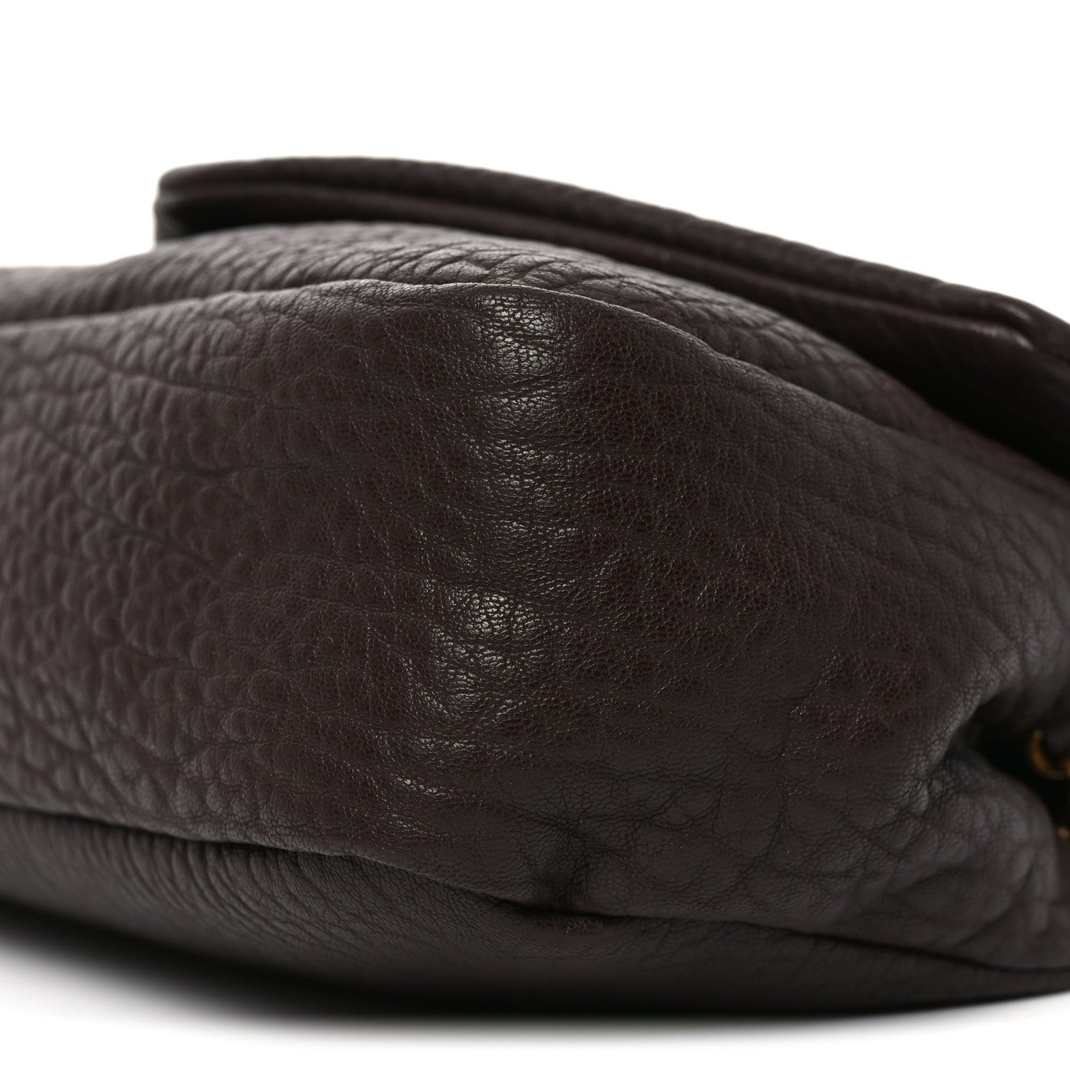 Saint Laurent Grained Lambskin Medium Calypso Dark Currant 10 of 10