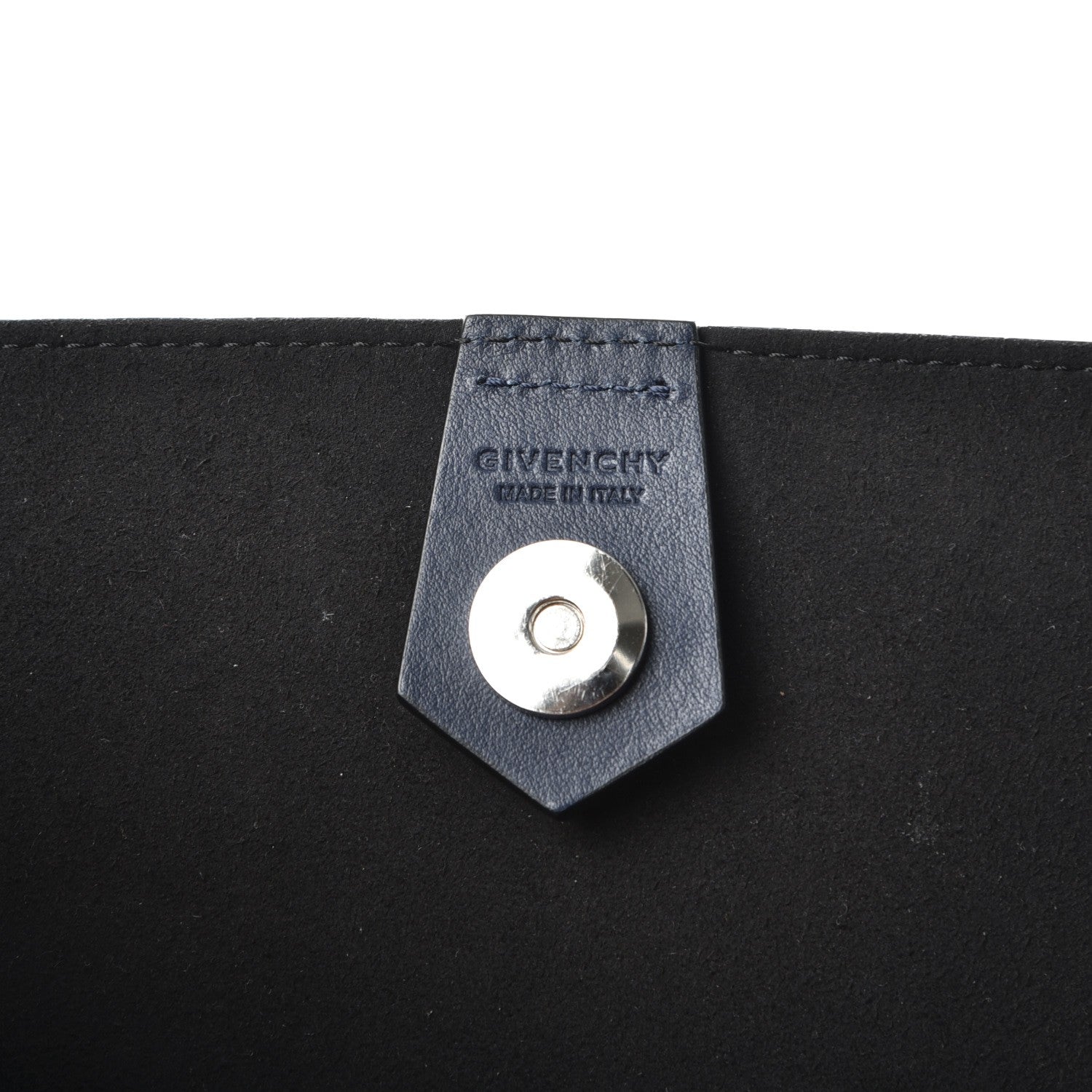Givenchy Calfskin Infinity Bucket Bag Night Blue 8 of 14