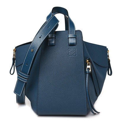 Loewe Grained Calfskin Small Hammock Shoulder Bag Marine 1 of 10
