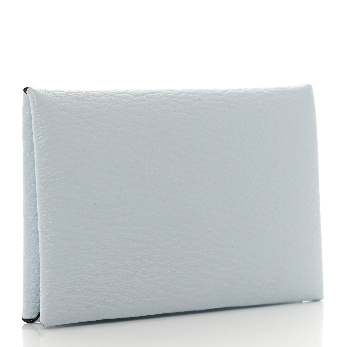 Chevre Mysore Calvi Card Case Bleu Brume