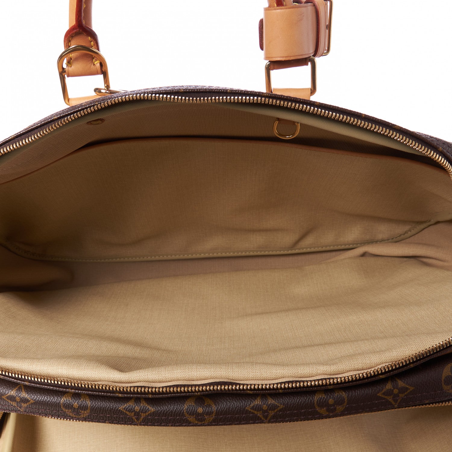 Louis Vuitton Monogram Alize 2 Compartment Luggage Travel Bag 9 of 9