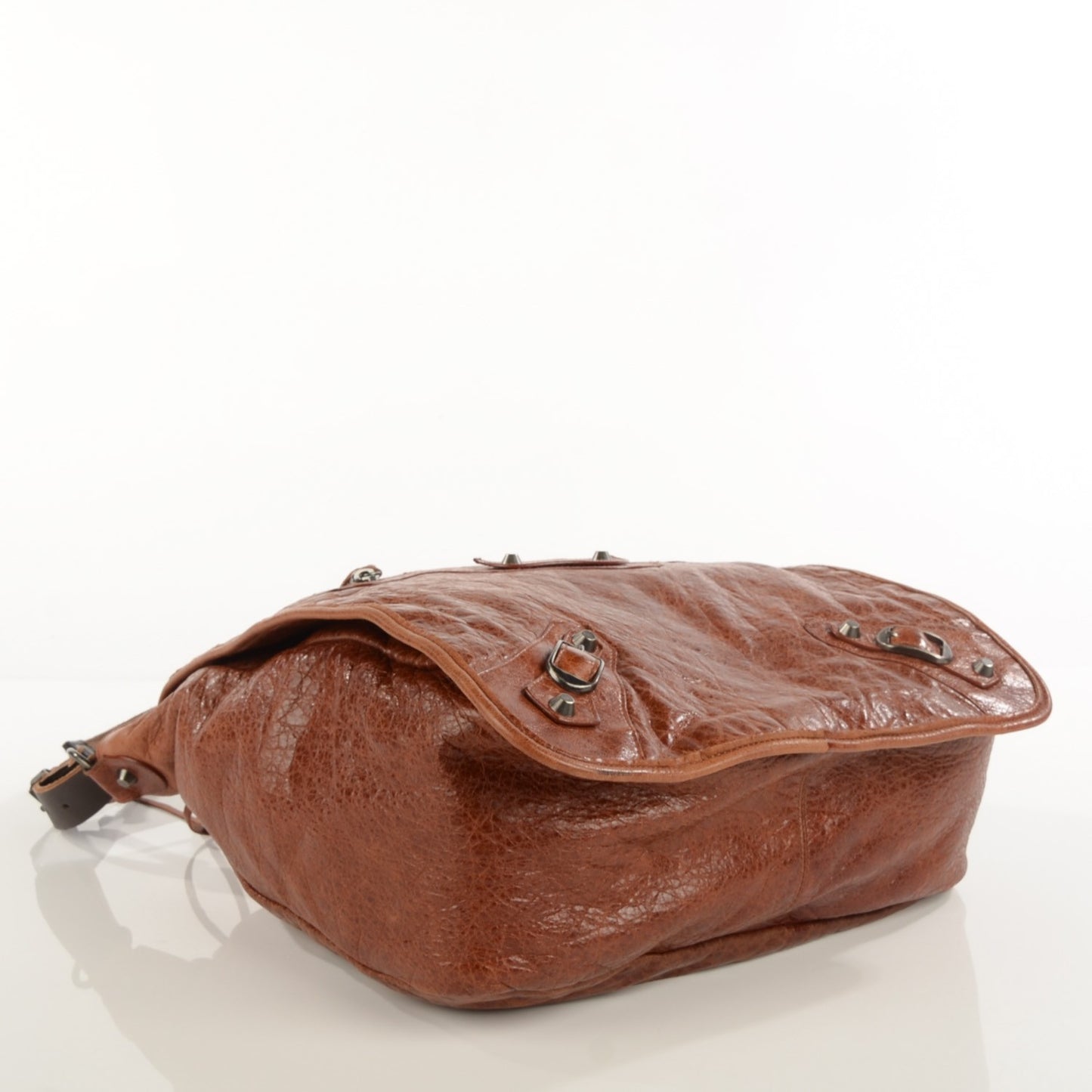Agneau Besace Messenger Flap Bag Automne