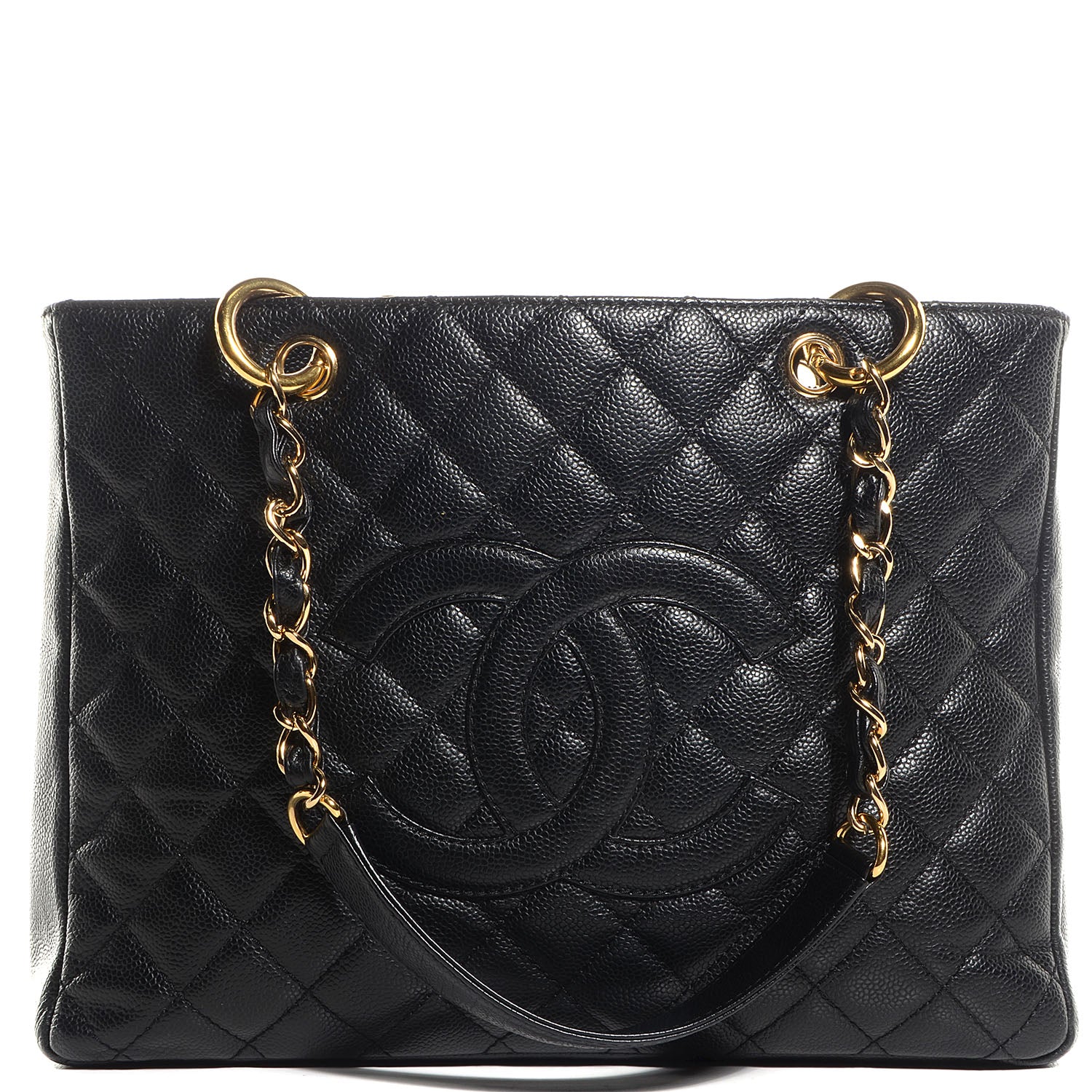 Chanel Caviar Grand Shopping Tote GST Black 1 of 8