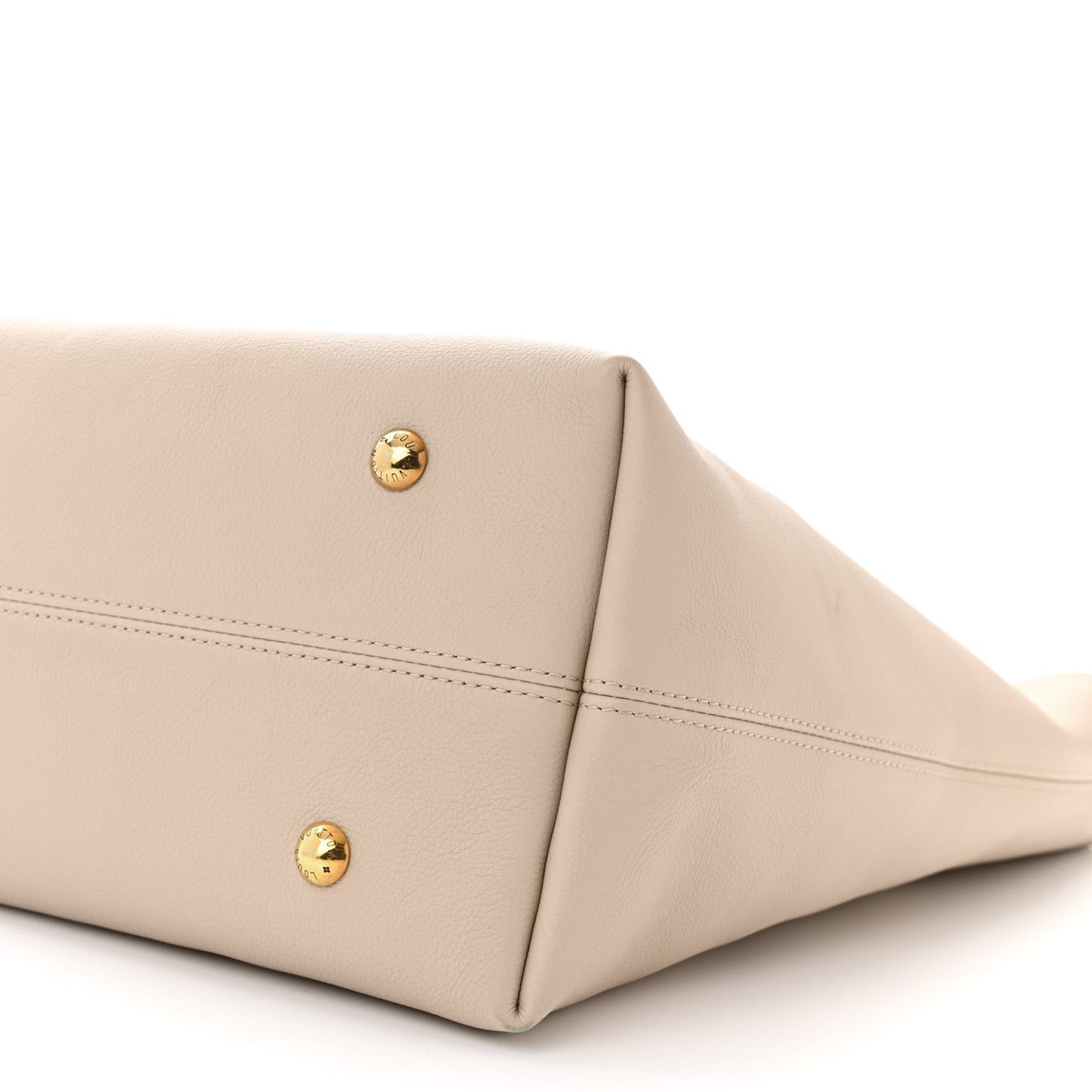 Grained Calfskin Low Key Hobo MM Limestone