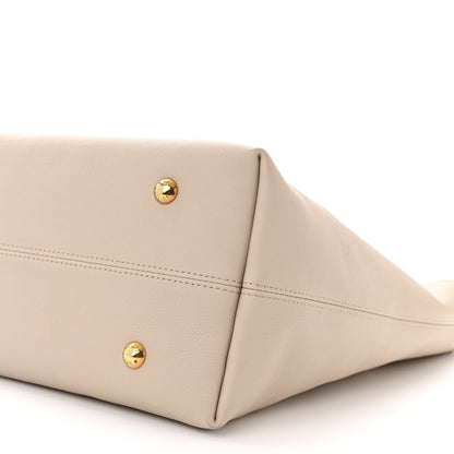Louis Vuitton Grained Calfskin Low Key Hobo MM Limestone 10 of 13