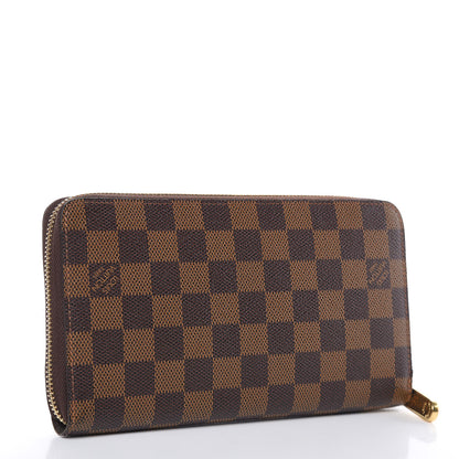 Louis Vuitton Damier Ebene Zippy Organizer Wallet 3 of 10