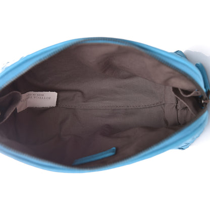Bottega Veneta Nappa Intrecciato Cosmetic Case Turquoise 5 of 10