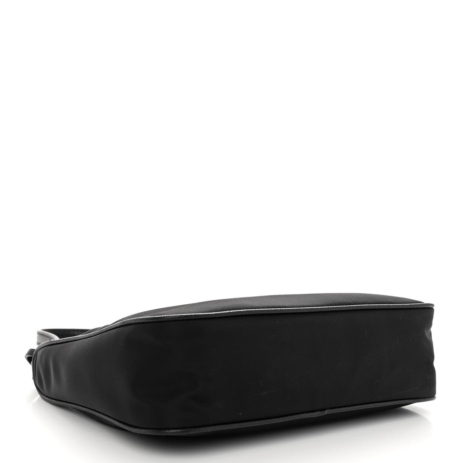 Prada Tessuto Nylon Saffiano Mini Re-Edition 2005 Bag Black 4 of 9
