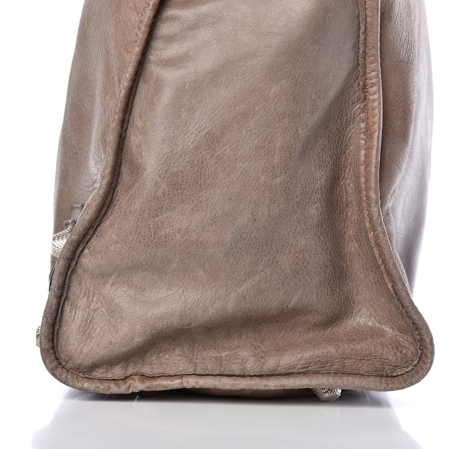 Agneau Giant 21 Silver Hardware Weekender Noix