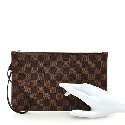 Louis Vuitton Damier Ebene Neverfull MM GM Pochette 2 of 6