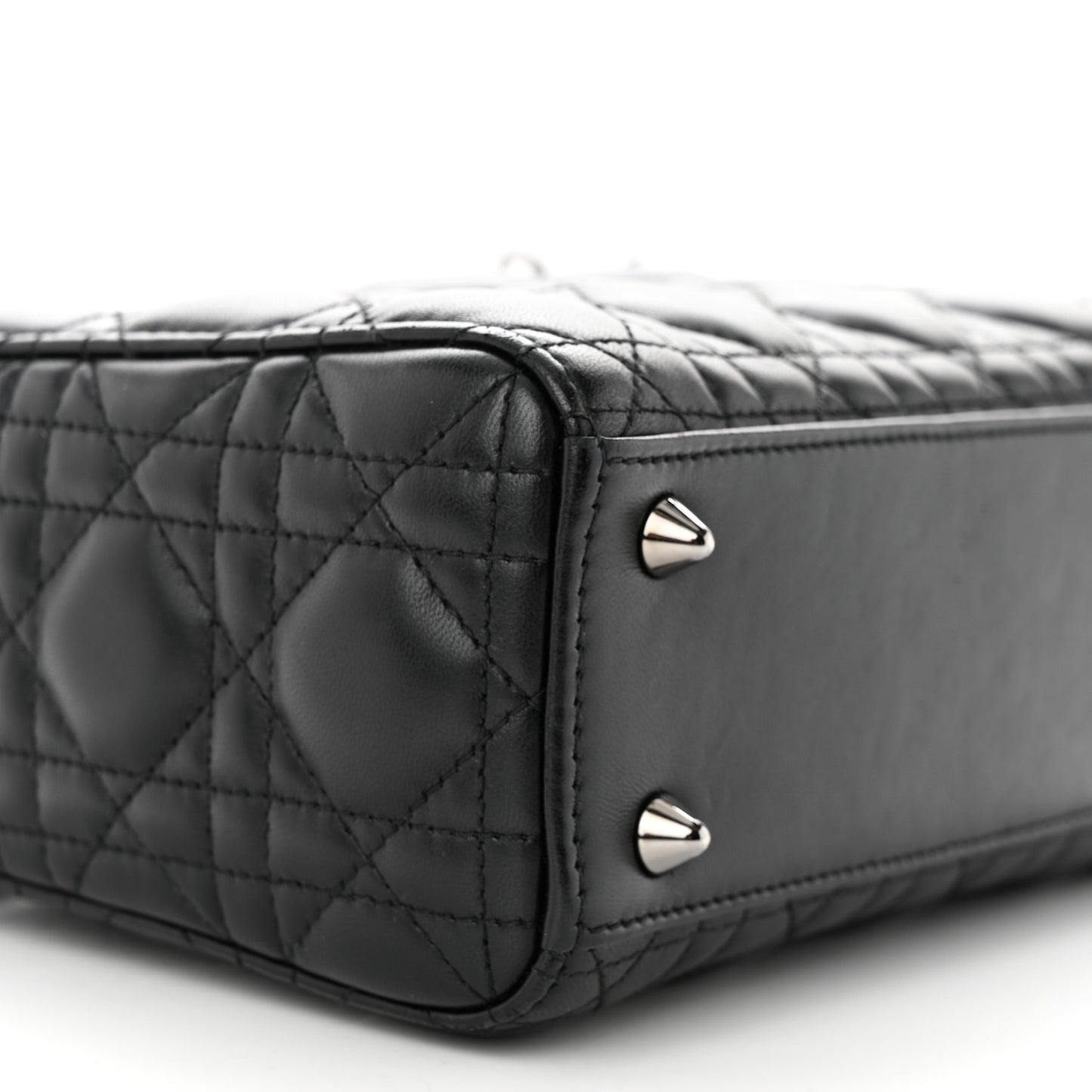 Lambskin Cannage Small My ABCDior Lady Dior Black
