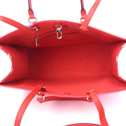 Louis Vuitton Monogram Escale Onthego GM Rouge 5 of 8