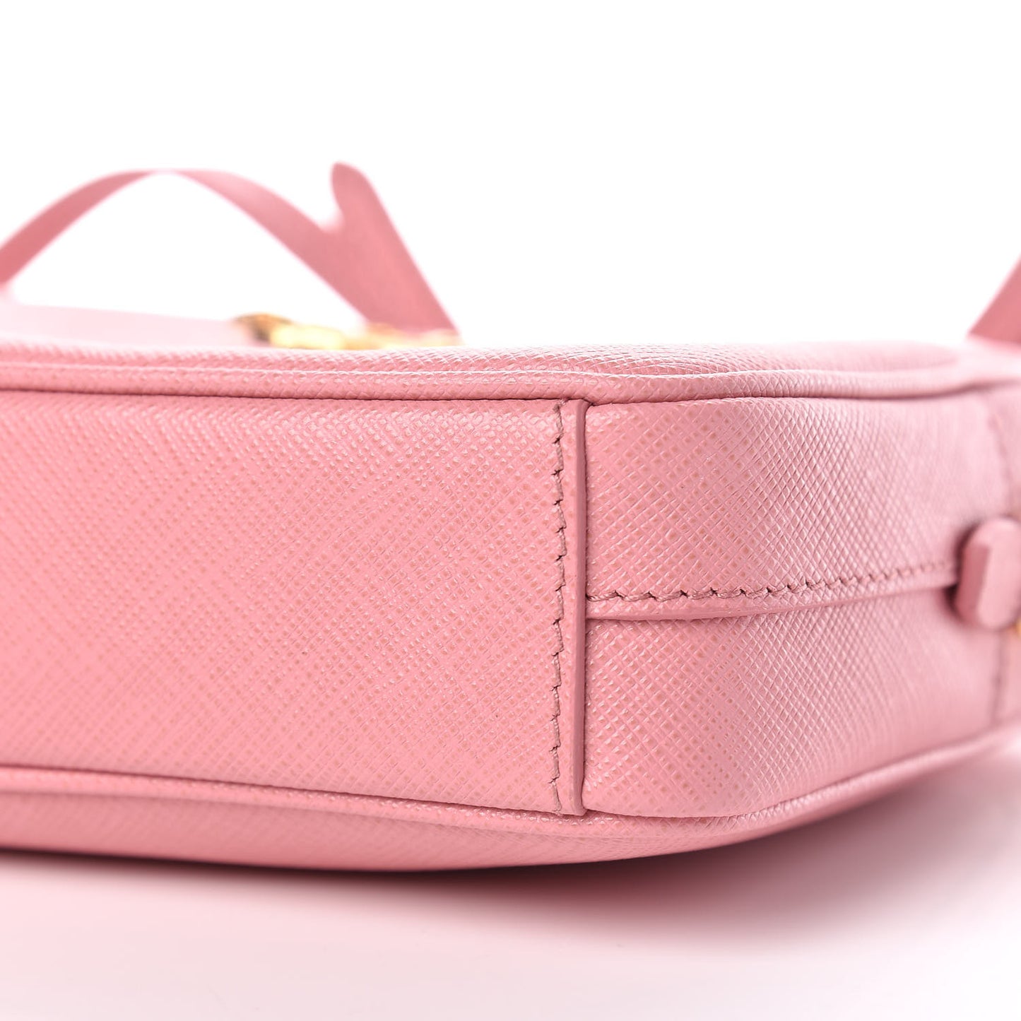 Saffiano Lux Small Camera Crossbody Bag Petalo