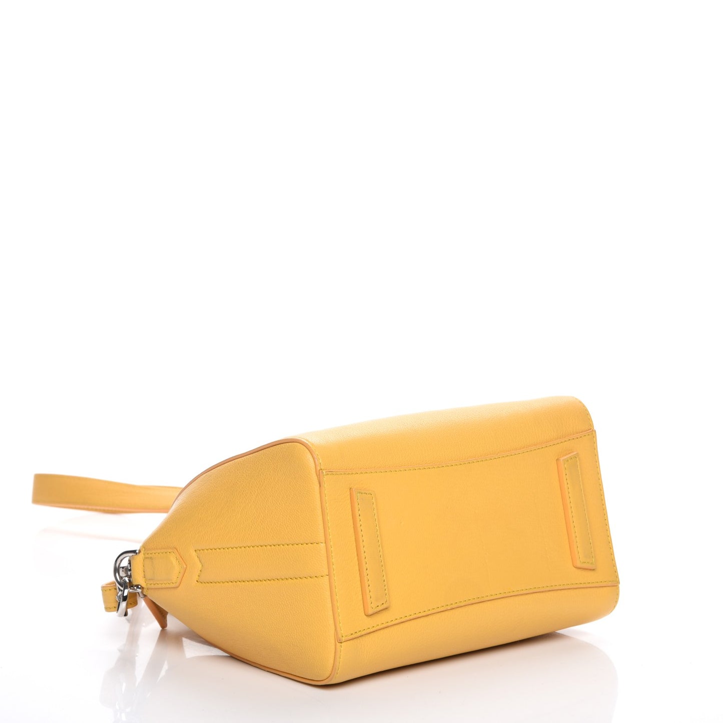 Sugar Goatskin Mini Antigona Bright Yellow