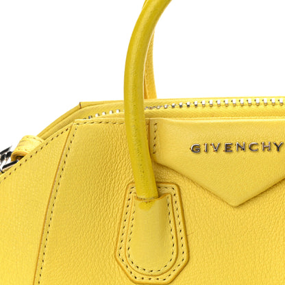 Givenchy Sugar Goatskin Mini Antigona Yellow 17 of 20