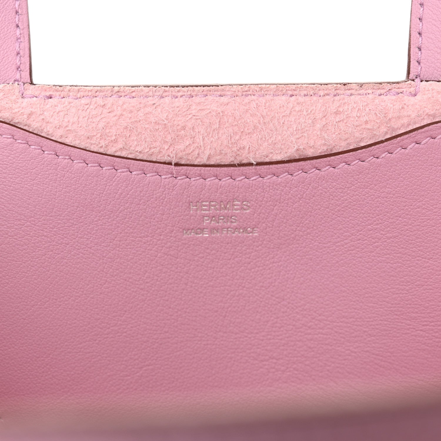 Hermes Taurillon Clemence Swift In-The-Loop 18 Bag Mauve Sylvestre 6 of 10