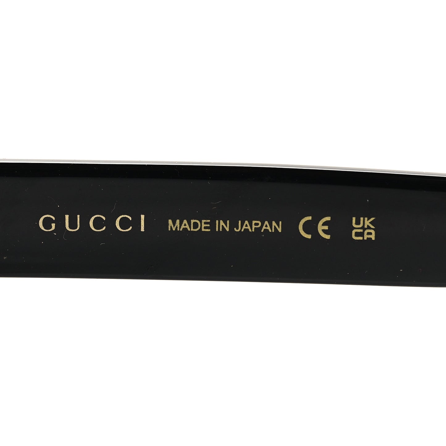 Acetate Round Sunglasses GG0035S Black