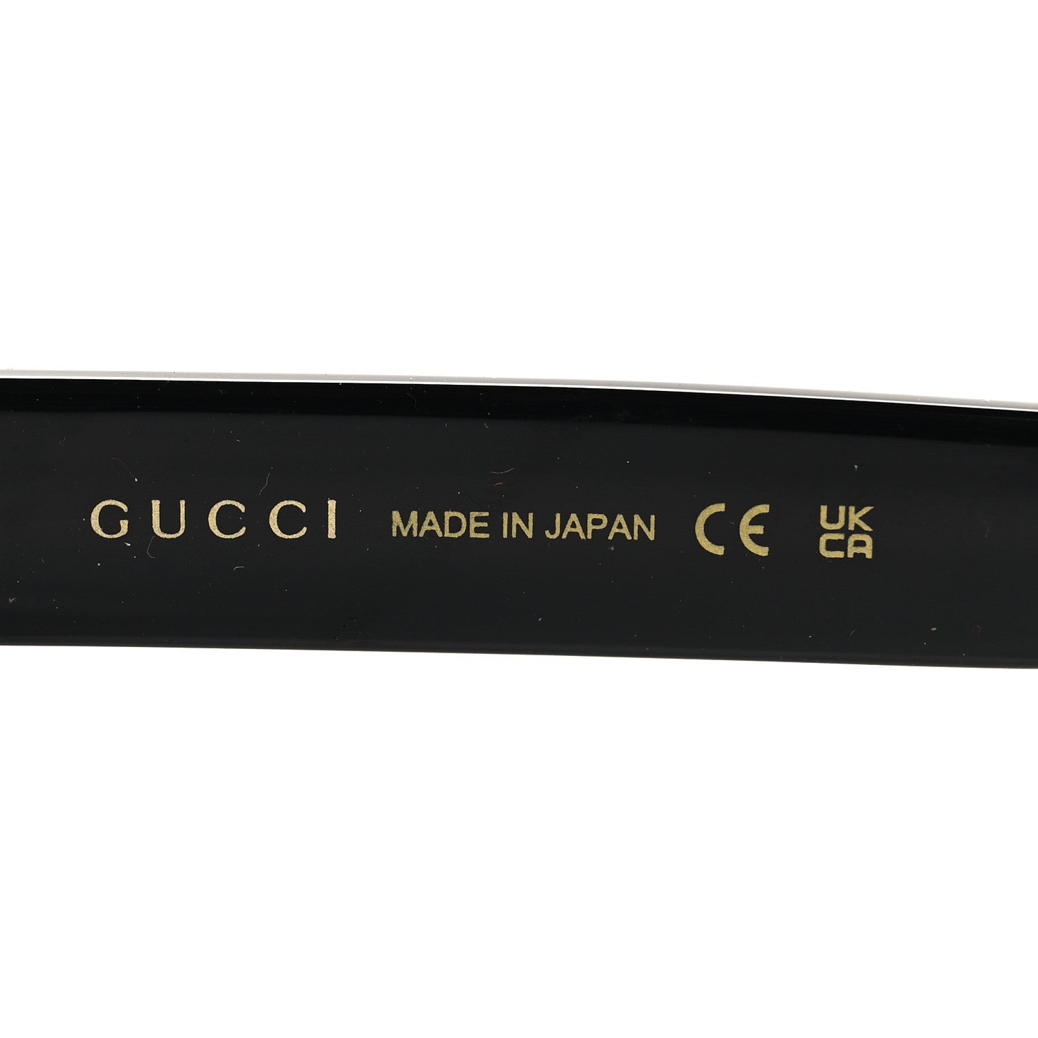 Gucci Acetate Round Sunglasses GG0035S Black 5 of 7
