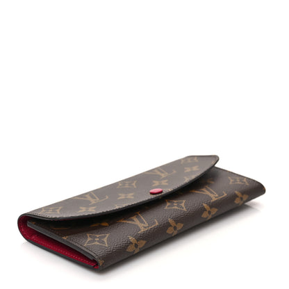 Louis Vuitton Monogram Emilie Wallet Fuchsia 6 of 6