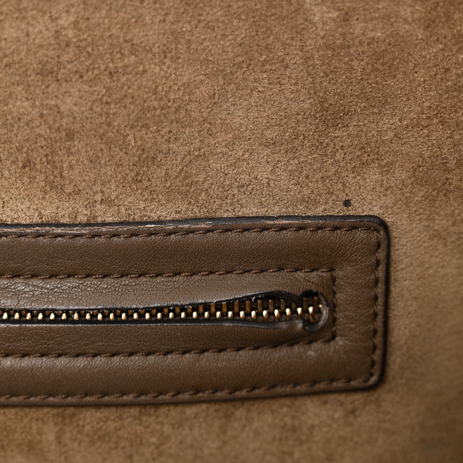 Celine Grained Calfskin Medium Phantom Luggage Taupe 18 of 30
