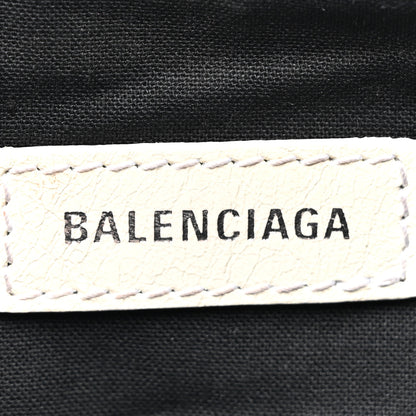 Balenciaga Agneau Arena Le Cagole Shoulder Bag XS Optic White 6 of 18