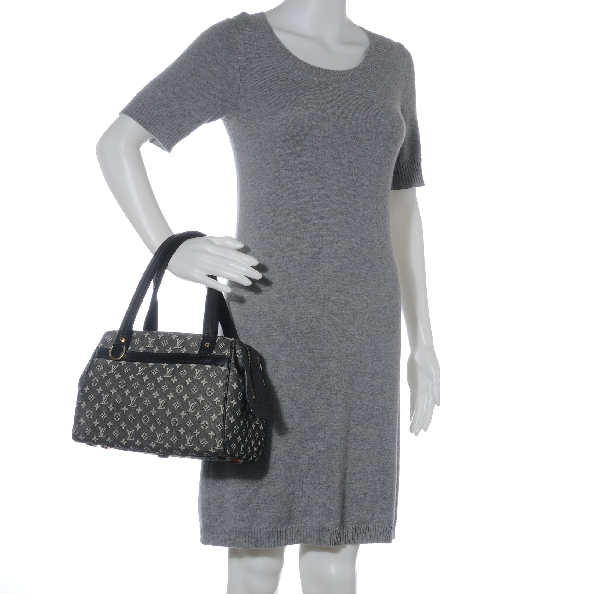 Louis Vuitton Mini Monogram Josephine PM Black 2 of 9