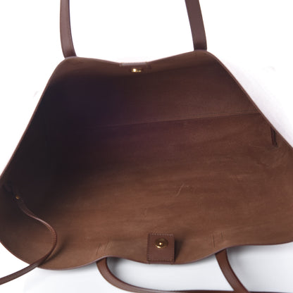 Saint Laurent Calfskin Large Shopping Tote Old Brandy 6 of 12