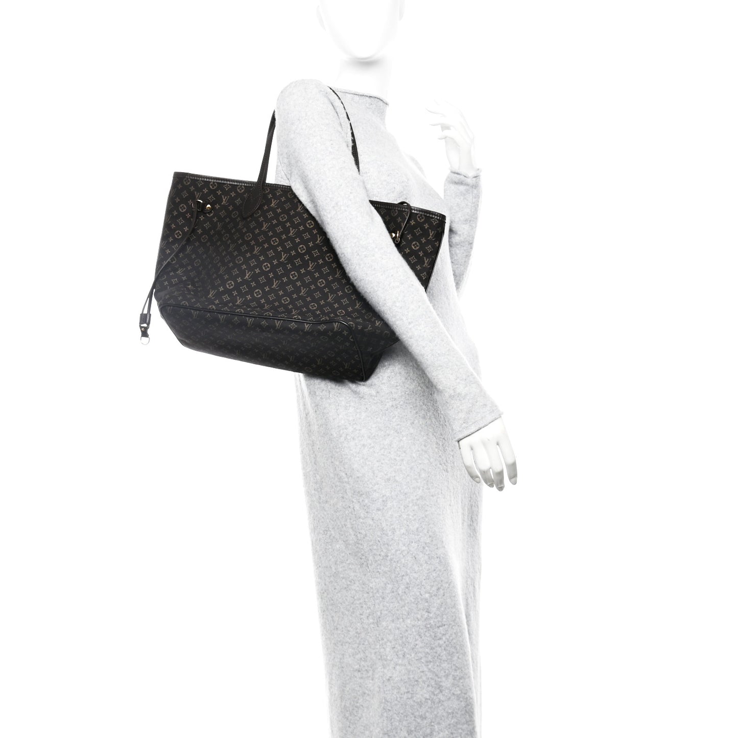 Monogram Idylle Neverfull MM Fusain