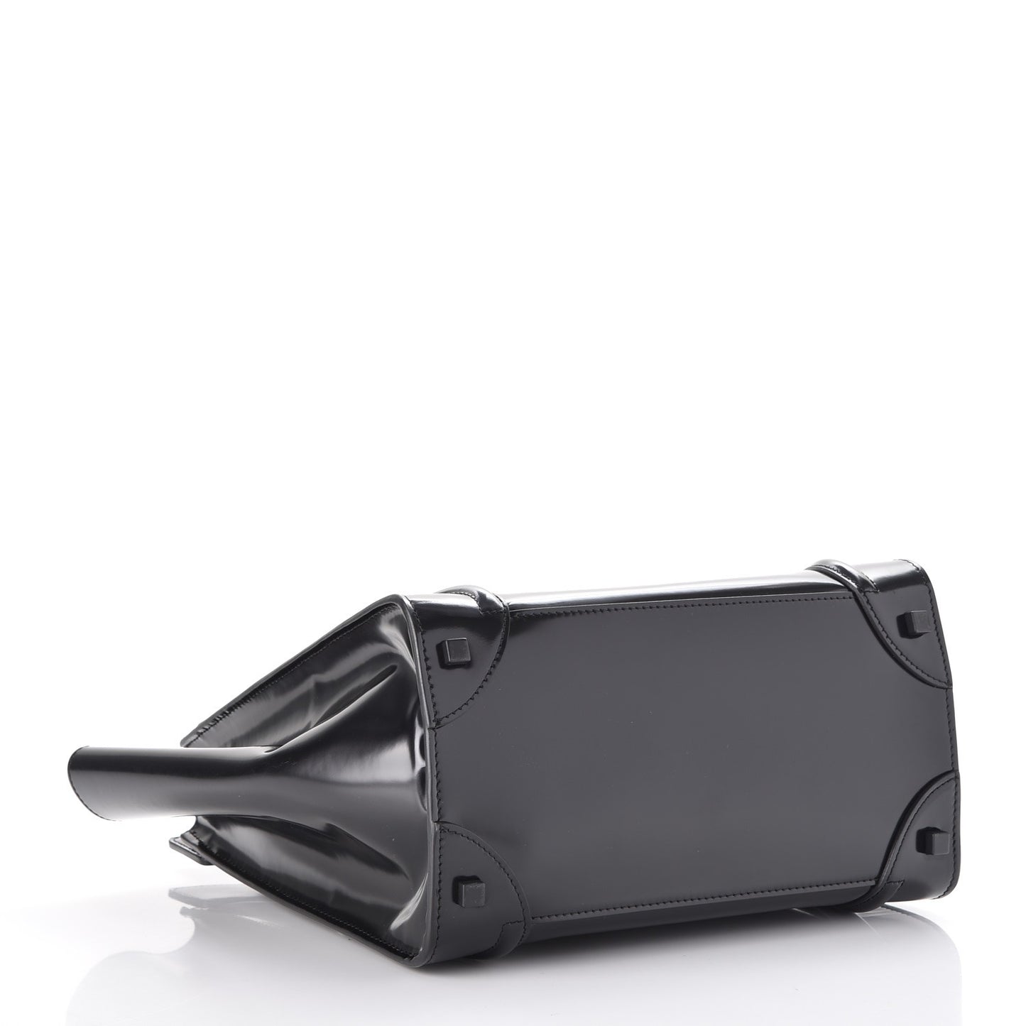 Spazzolato Calfskin Mini Luggage Black