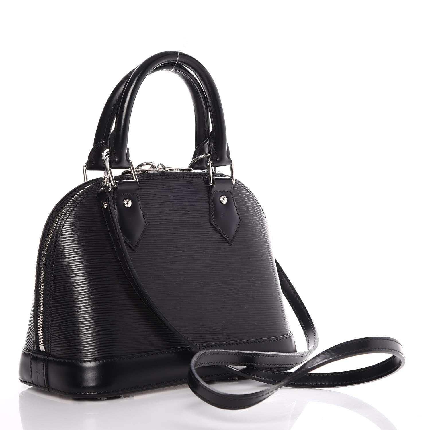 Louis Vuitton Epi Alma BB Black 4 of 9