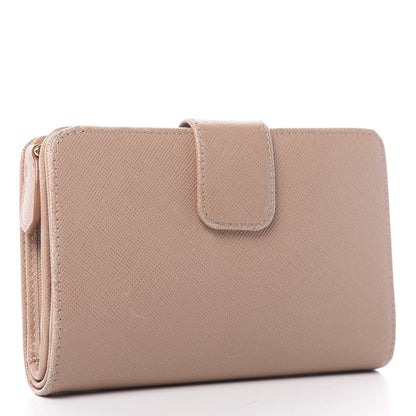 Prada Saffiano Metal Compact Wallet Cammeo 3 of 10