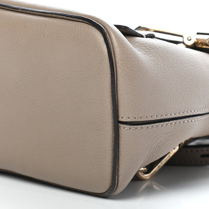 Chloe Suede Calfskin Mini Faye Backpack Motty Grey 8 of 8