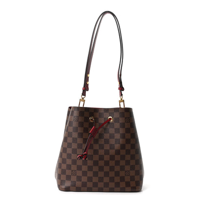 Louis Vuitton Damier Ebene Neonoe MM  Cherry Berry 1 of 8