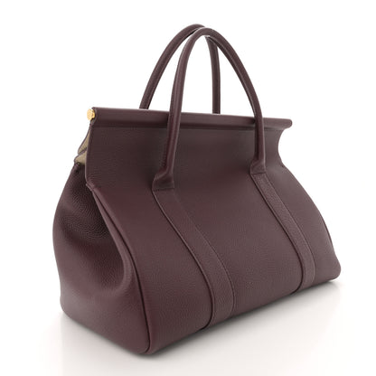 Loro Piana Grained Calfskin L32 Loom Bag Azuki Beans 4 of 11