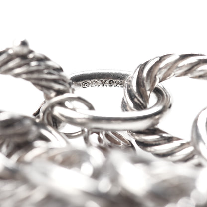 David Yurman Sterling Silver 12mm Large Oval Link Bracelet 4 of 4