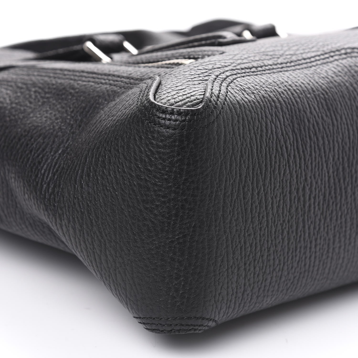 3.1 Phillip Lim 3.1 Textured Calfskin Medium Pashli Satchel Black 9 of 11